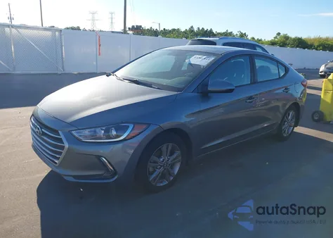 2017 Hyundai Elantra Value Edition z USA, uszkodzony, nr VIN KMHD84LF2HU387488
